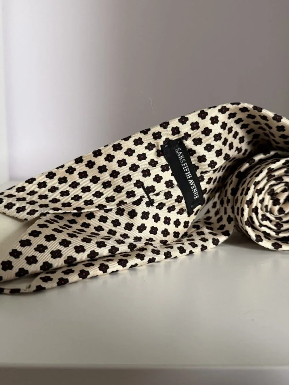 Saks Fifth Avenue beautiful cream